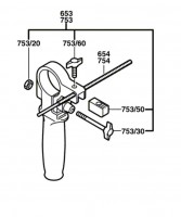 Bosch 0 601 169 042 GBM 13-2 Drill 240 V / GB Spare Parts GBM13-2